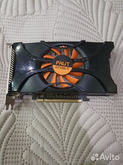 Видеокарта GTX 550TI,в хорошем состоянии