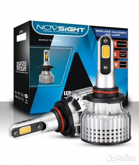 Сверх яркие светодиоды Novsight N12Y 3000k, компле
