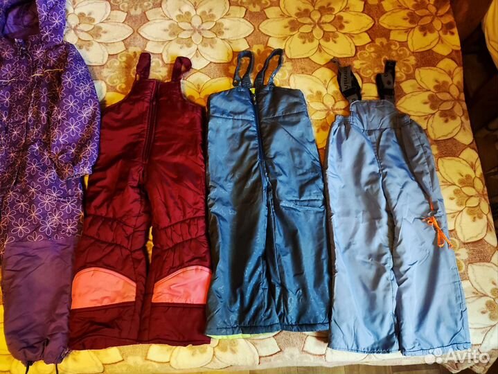 Вещи пакетом для девочки р 104. Осень-зима