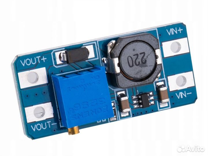 DC-DC преобразователь повышающий 5-28V (MT3608)