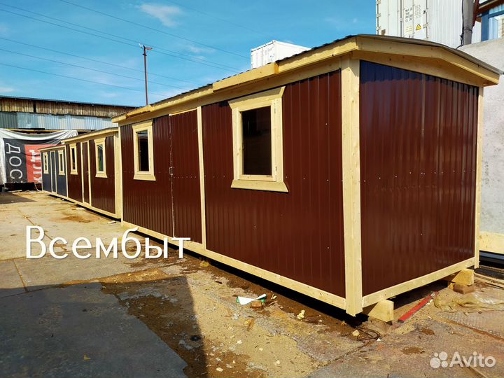 Новый вагончик бытовка с доставкой на манипуляторе