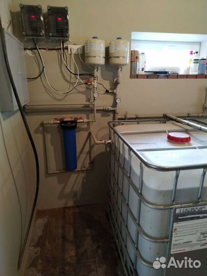 Установка насосного оборудования