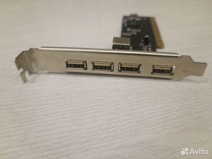 Адаптер PCI - USB 2.0, 1.0 dexp