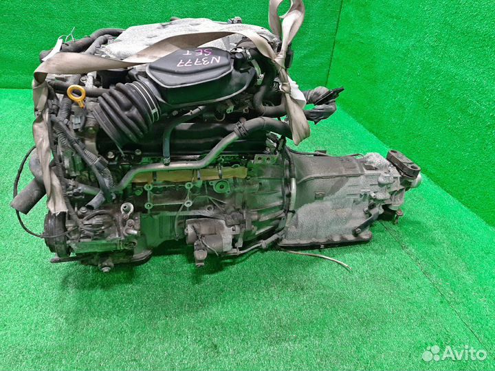 Двигатель nissan fuga PY50 2006 VQ35DE (658086B) SET 2WD контрактная