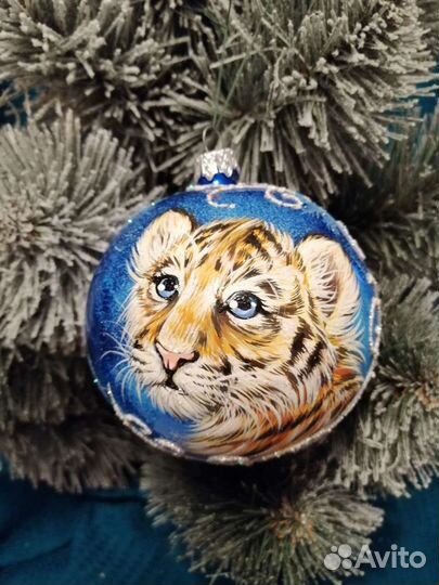 Шар елочный, 100мм