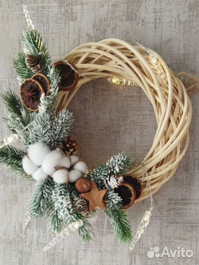 Венок новогодний