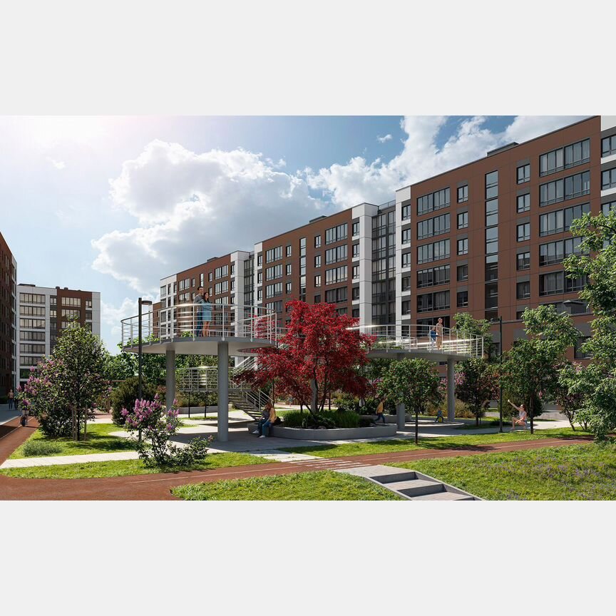 Квартира-студия, 25,2 м², 6/8 эт.