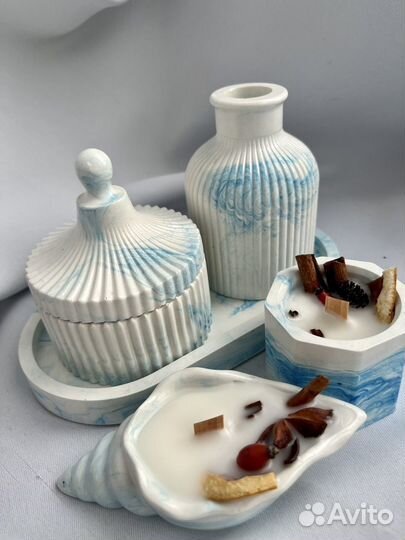 Новогодний подарок. Наборы. Свечи