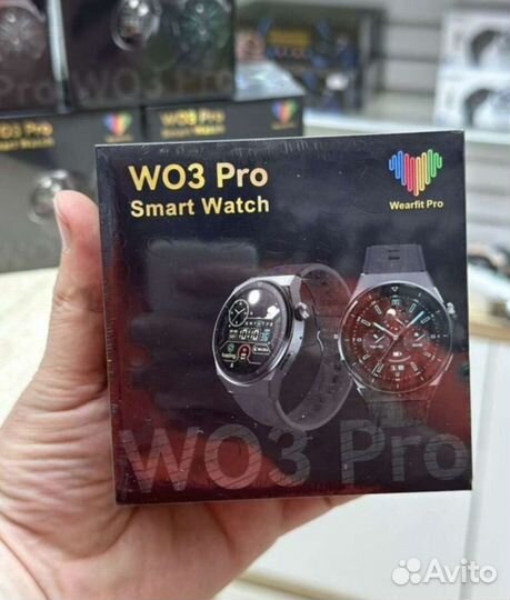 SMART Watch W03 pro Смарт часы круглые новые