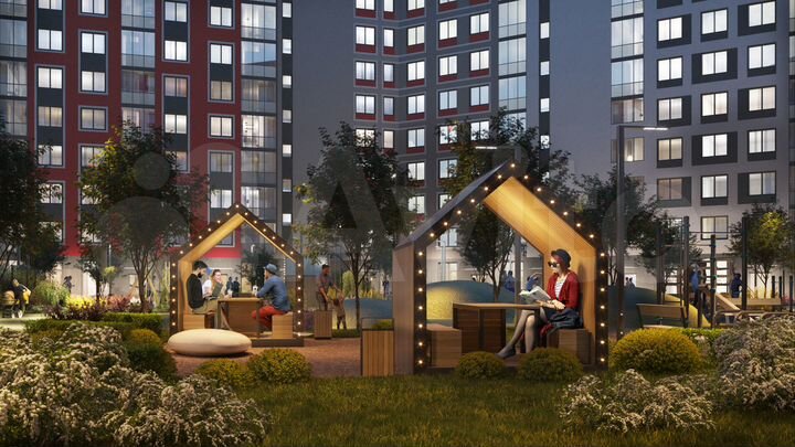 1-к. квартира, 34,3 м², 11/12 эт.