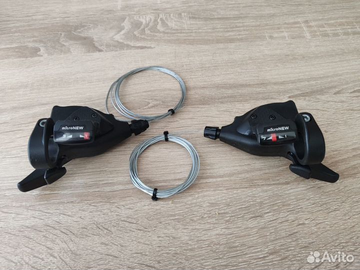 Shimano комборучки, MicroShift манетки, шифтеры