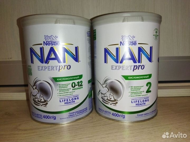 Смесь Nan кисломолочный