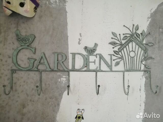 Вешалка металл 61х32, Garden