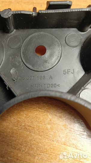 Кронштейн бампера VW Passat CC задн. лев (Autoteil