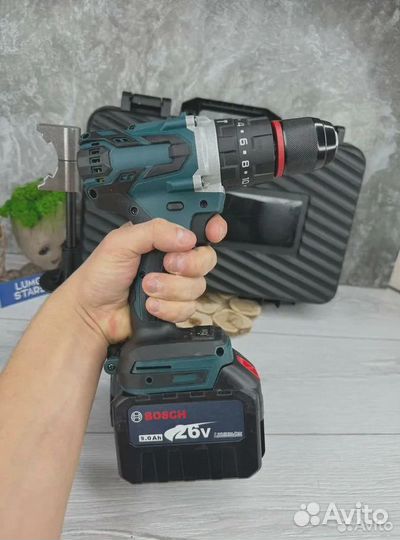 Шуруповерт для ледобура Bosch 26V 9Ah.Усиленный