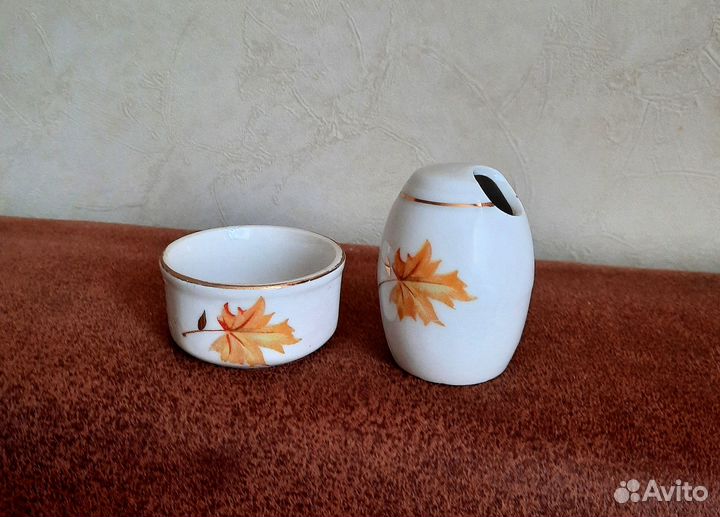 Посуда Дулево Осенние листья (Кленовый лист) СССР