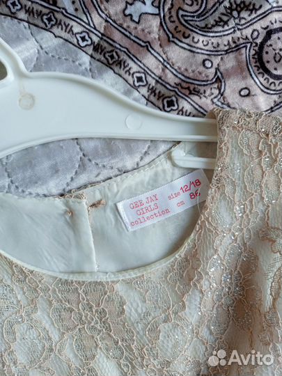 Платье на девочку от 1 до 2 лет