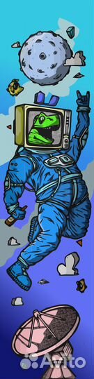 Шкурка на трюковой самокат Shkura prod