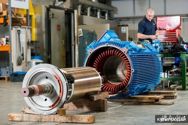 Ремонт насосов, электродвигателей, генераторов 24ч
