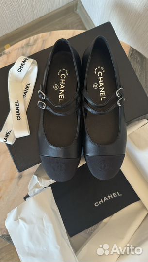 Chanel балетки мери джейн