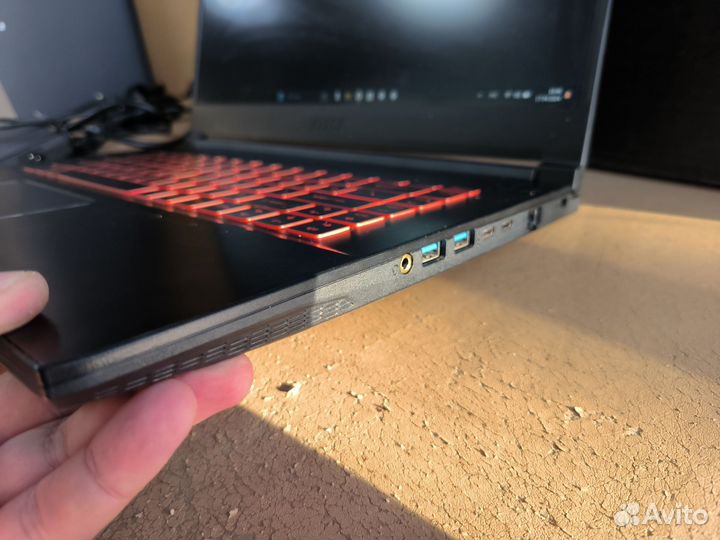 Игровой ноутбук Msi rtx 3060