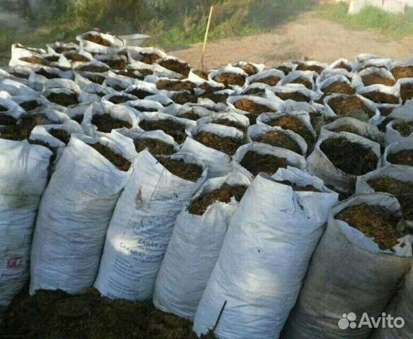 Перегной конский с подстилкой на доставку