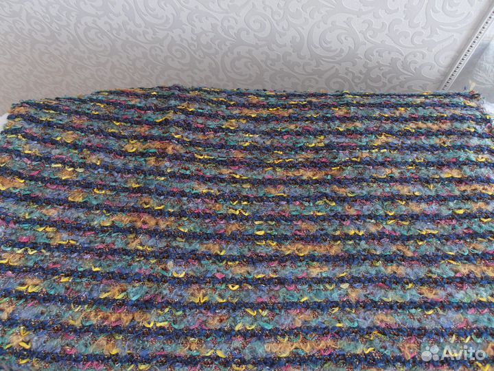 Отрез трикотажа букле. Италия. 1,70*1,44 метра