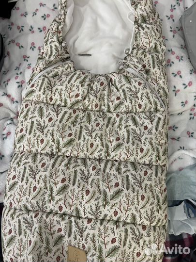 Зимний конверт в коляску