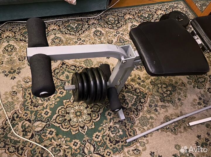 Скамья со штангой до 100 кг