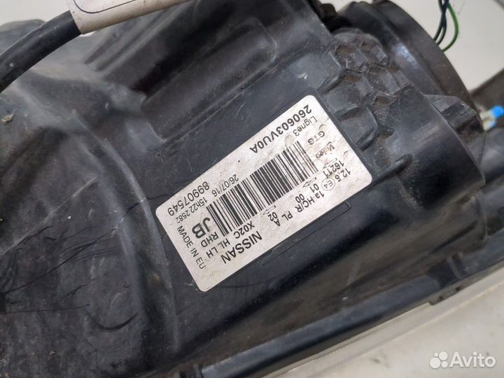 Фара (передняя) левая Nissan Note E12 2012