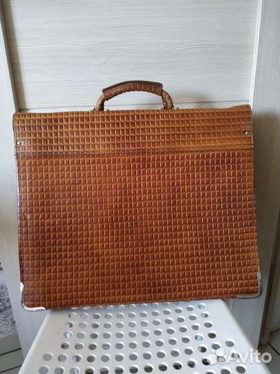 Портфель Ретро, кожаный