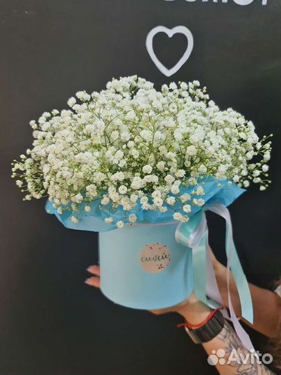 Букет из гипсофилы