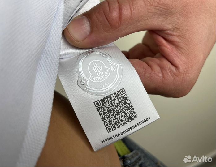 Футболка поло Moncler