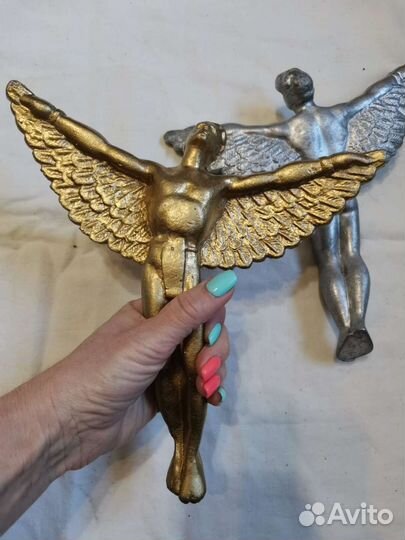 Фигурка статуэтка СССР Икар литьё сувенир