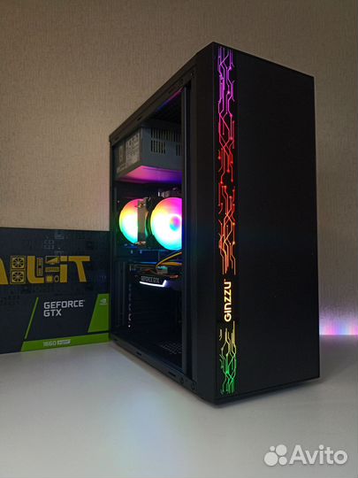 Мощный игровой пк intel core i7 + GTX 1660 super