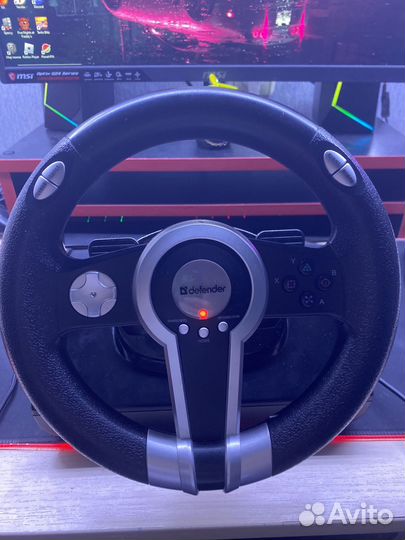 Игровой руль от defender для pc
