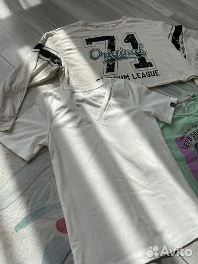 Вещи пакетом на девочку 140 146