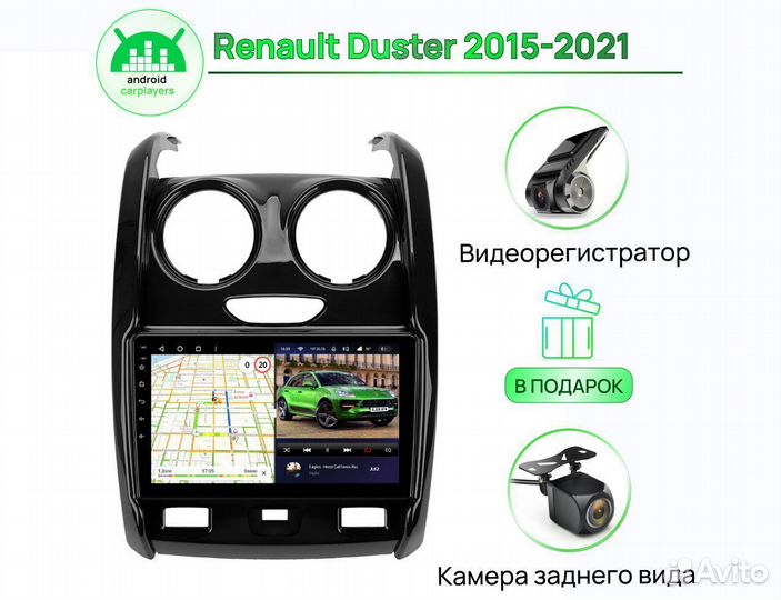 Teyes CC3 4.32 Renault Duster 15-21 big