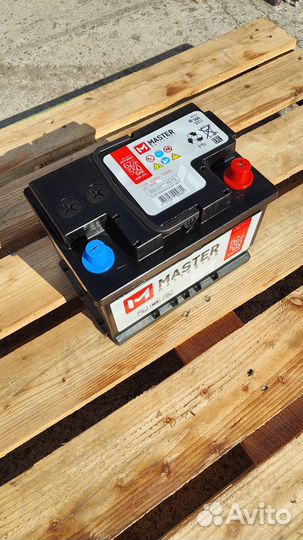 Aккумулятop 62 аh (500A) Master