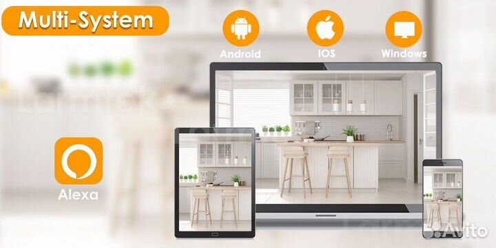 Беспроводная ip камера (видеоняня) 360 Wi Fi Cloud