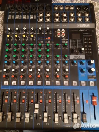 Микшерный пульт yamaha mg12xu