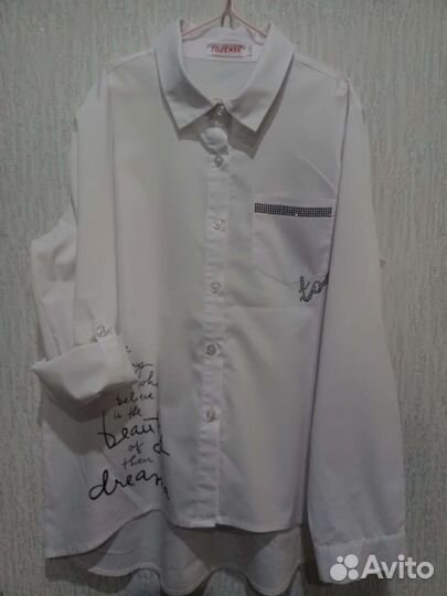 Блузки школьные 152 комплектом