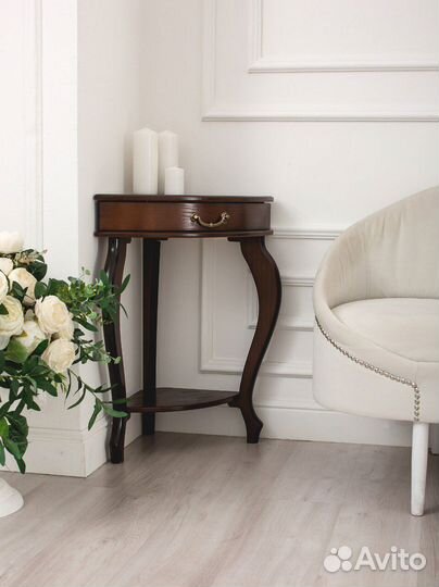 Консоль Угловая Элегант орех арт89352