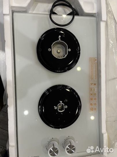 Газовая варочная панель 2 конфорки новая