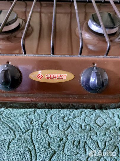 Настольная газовая плита 2 конфорки +лягушка