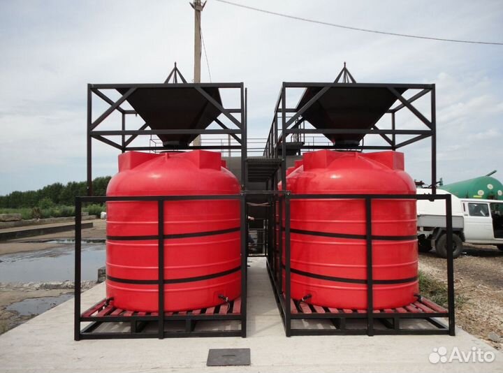 Растворный узел для удобрений