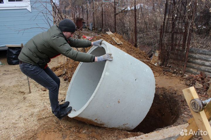 Кольцо колодезное жби