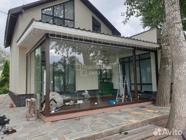 Холодное остекление веранд, террас и беседок