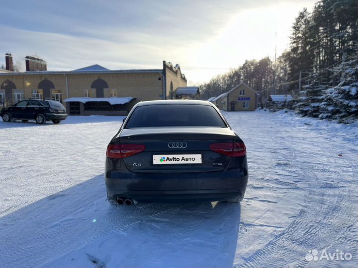 Audi A4 1.8 CVT, 2014, 109 000 км