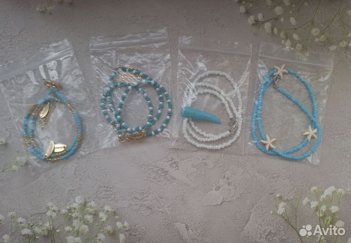 Чокер из бисера